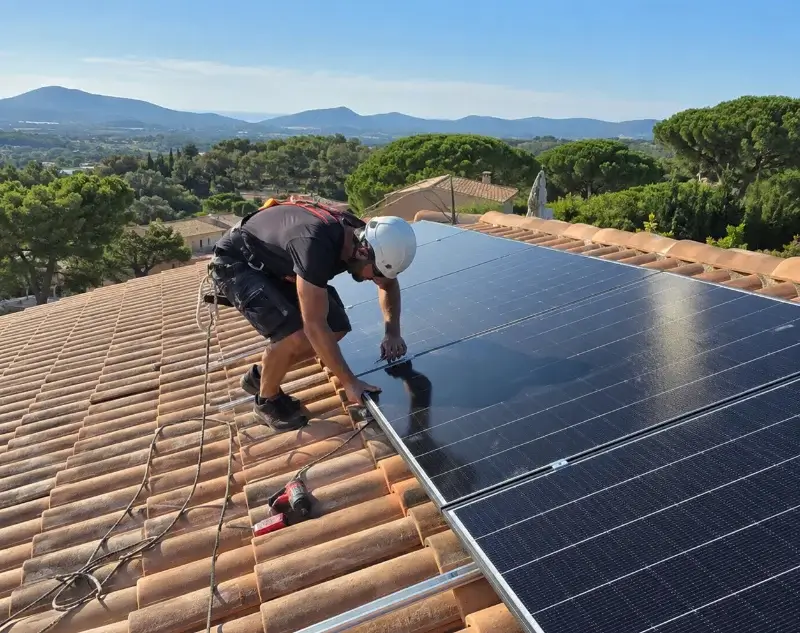 Installateur panneaux solaires Saint-André-d'Allas — pose photovoltaïque sur toiture