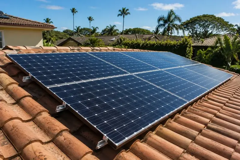 Installation de panneaux solaires à Saint-André-d'Allas
